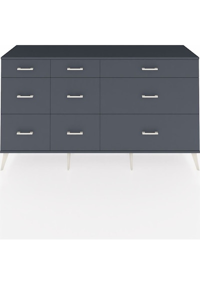 Kronos Konsol 9 Çekmeceli 176x59x99 Antrasit-antrasit Antrasit-antrasit