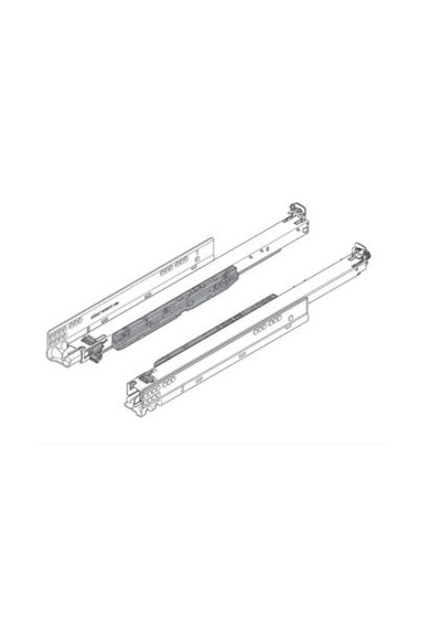 Blum 760h2500s Movento İle Blumotıon S Ahşap Çekmece Ray Takımı 4