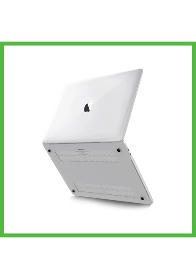 Vaveni Apple Uyumlu Macbook Pro 13 2020 Apple Uyumlu Macbook Buzlu Kapak - Şeffaf Arz