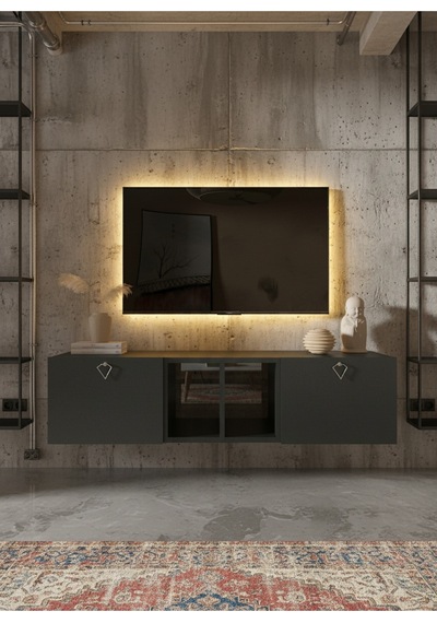 Resital Tv Ünitesi S1240-4 Antrasit Antrasit