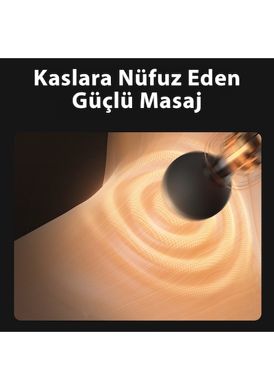SKG F1 Pro Şarjlı Masaj Tabancası | 6 Darbe Yoğunluğu, 4 Farklı Başlık, Portatif Tasarım, Bütün Vücut Uyumlu