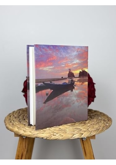 Tr Rabsev Fotoğraf Albümü 10x15cm 200 Fotoğraf Kapasiteli Renkli Sandal Desenli Anı Albümü