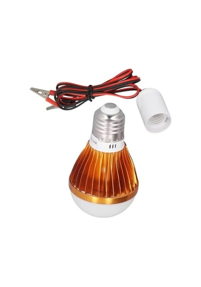 4 Metre Kablolu 12 V Seyyar Led Ampul Anahtarlı 5w Aydınlatma Beyaz Işık
