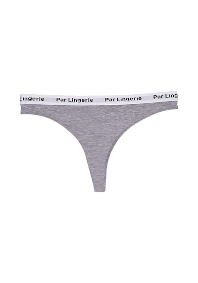 Parlingerie Kadın String Tanga Gri