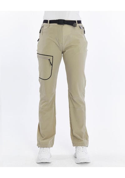 Mapamyumco Quick Dry Kadın Trekking Pantolon-bej Bej