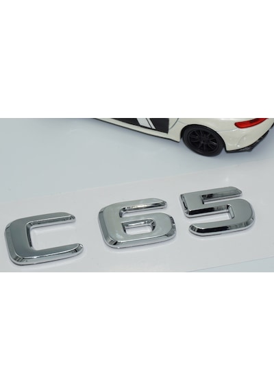 Dk Tuning Benz C65 Bagaj Krom Abs 3m 3d Yazı Logo