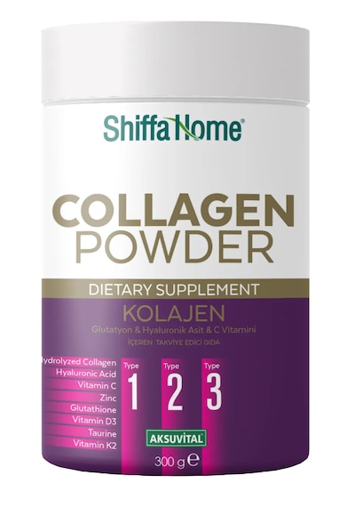 Shiffa Home Kolajen & Glutatyon & Hyaluronik Asit İçeren Takviye Edici Gıda 300 G