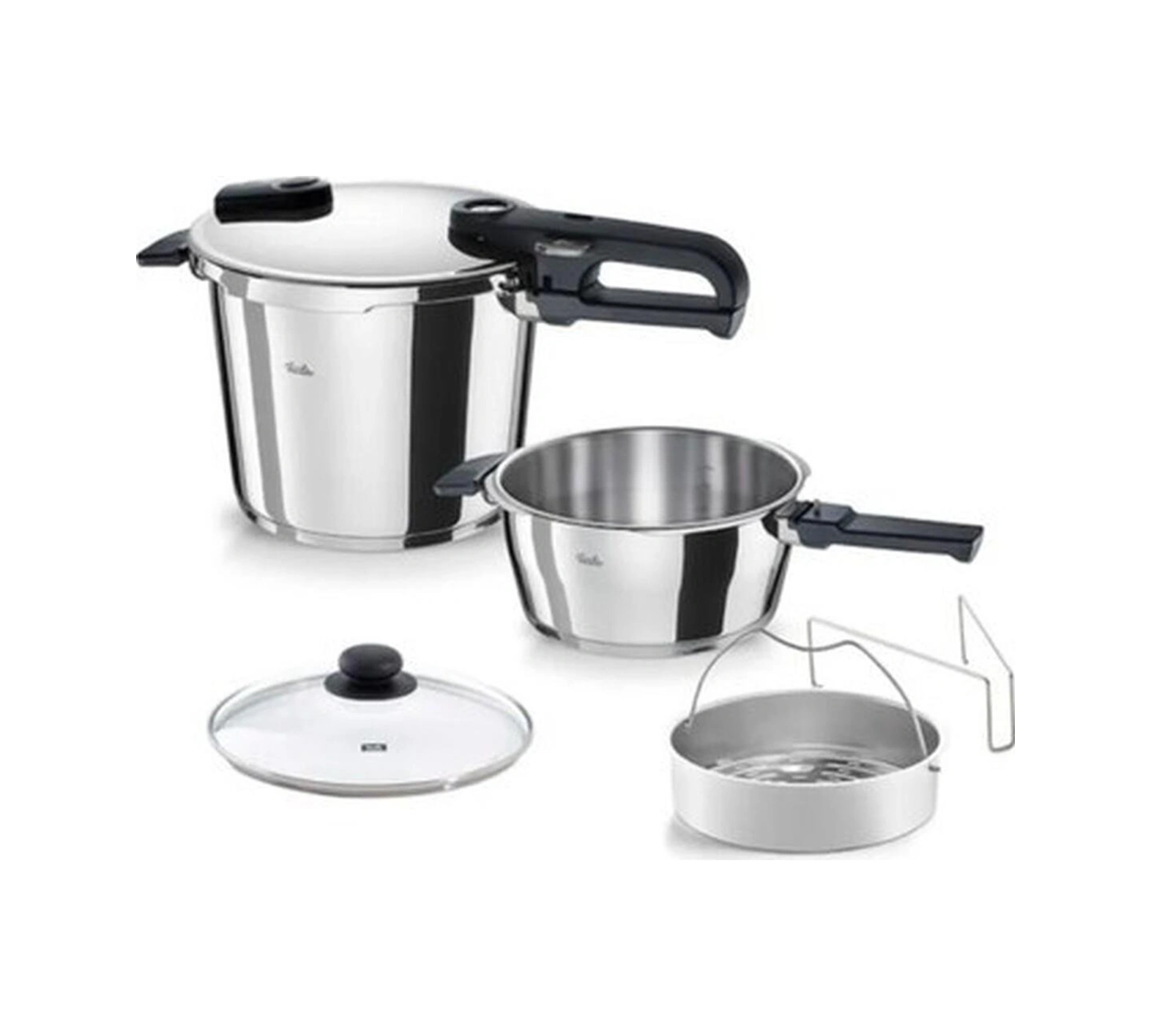 Fissler Vitaquick Edition Düdüklü Tencere 6+3,5 Litre Bakır - Siyah