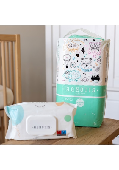Agnotis Baby 70'li Islak Bebek Havlusu