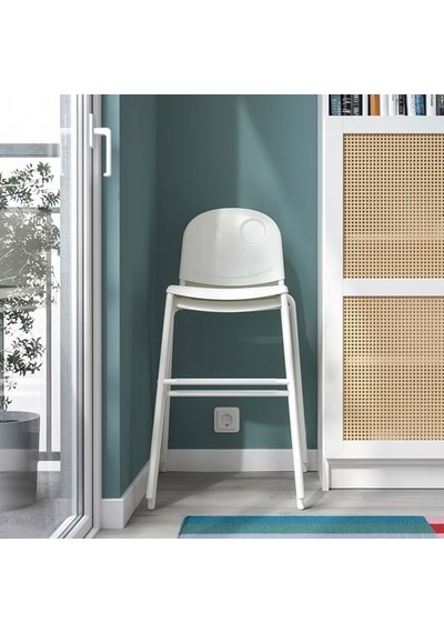 Ikea Vıldgås Çocuk Sandalyesi, Beyaz-beyaz