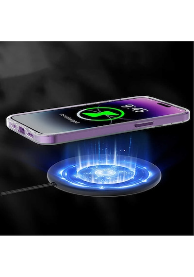 YoungKit Apple Uyumlu iPhone 14 Pro Max Kılıf Magsafe Şarj Özellikli Youngkit Coloured Glaze Serisi Kapak Youngkit-10133