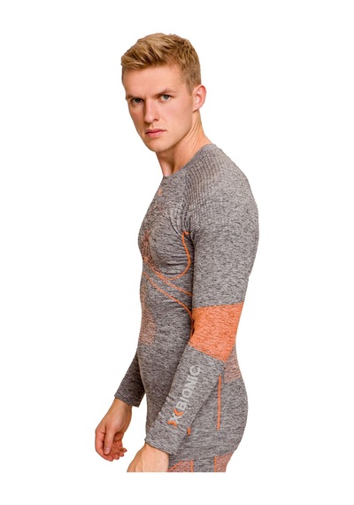 X-Bionic X-bıonıc:registered: Energy Accumulator 4.0 Melange Shırt Lg Sl Men Gri Gri