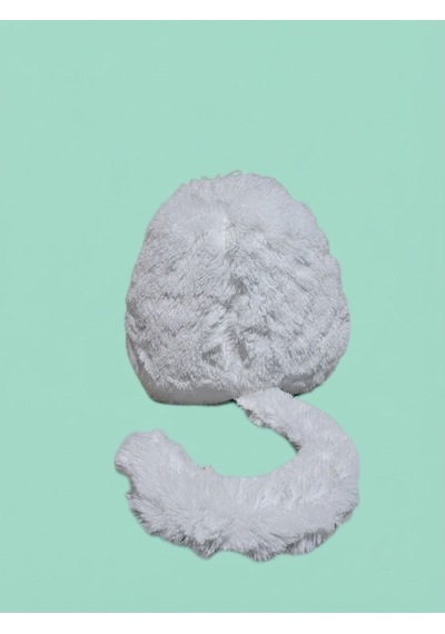 Pelul Oyuncak Obez Kedi 40 Cm Beyaz