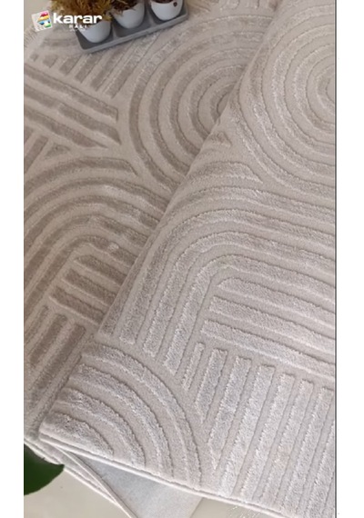 Karar Halı Lizbon 4255a Bej-160x230 Cm
