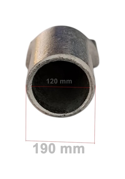 Şafak Skp-120 120mm M10 120lik Sıkmalı Kablo Pabucu Bakır Kalay Kaplı