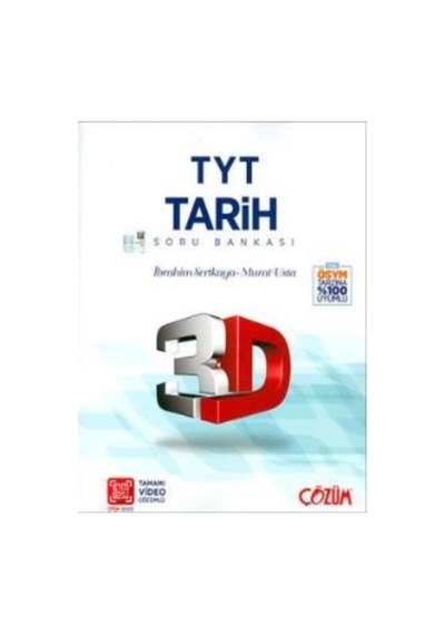 TYT Tarih Soru Bankası -  3D Yayınları
