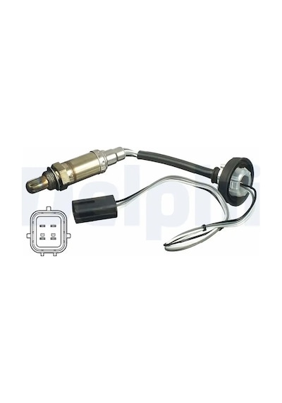 Vw Passat B6 Oksijen Sensoru 2.0 2005-2010 Blr Bly Bvx Bvy Bvz Delphı Es1110812b1