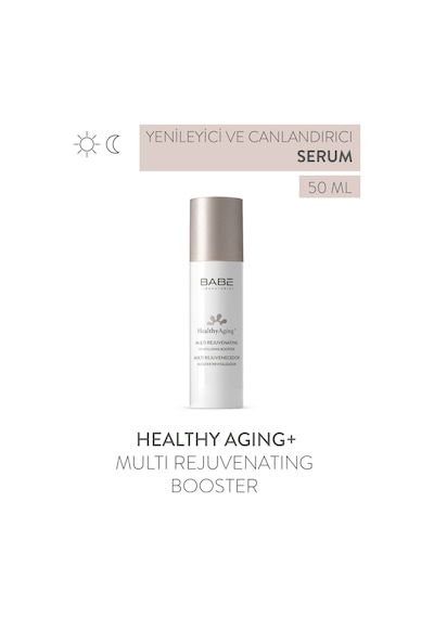 Babe Healthyaging+ Multi Rejuvenatıng Booster 50ml - Cilt Yenileyici Canlandırıcı Serum