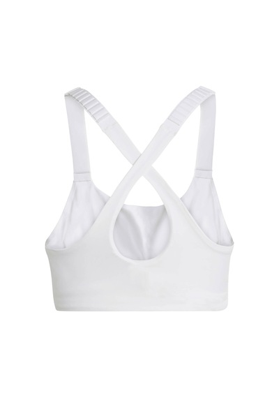 Im7706-k Adidas Fastım L Hs Bra Kadın Büstiyer Beyaz Im7706-k Beyaz