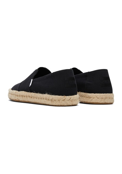 Espadril / Keten Erkek 10019875 Toms Alpargata Rope 2.0 Espadrille Black Siyah