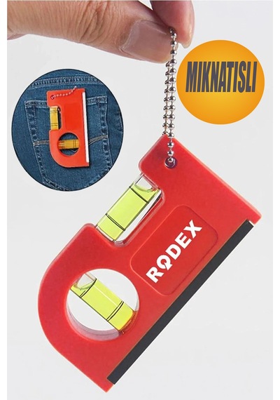 Cep Tipi Su Terazi Mıknatıslı Mini Su Terazisi 85 Mm Mft. 8,5 Cm