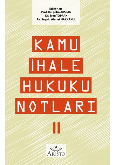 Kamu İhale Hukuku Notları II
