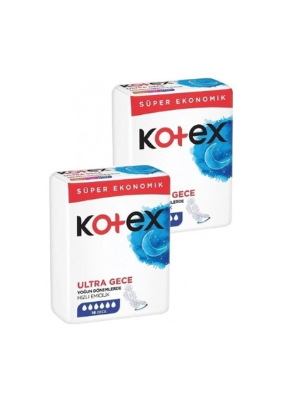 Kotex Ultra Quadro Süper Eko Gece 16 Lı X 2 Adet PKT.KOTEX.003