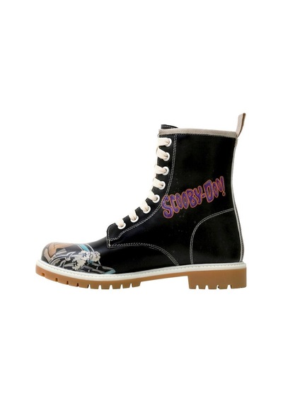 Kadın Vegan Deri Siyah Uzun Bot - Warner Bros Scooby Doo Midnight Mystery Tasarım Multicolor Kadın Vegan Deri Siyah Uzun Bot - Warner Bros Scooby Doo Midnight Mystery Tasarım Multicolor