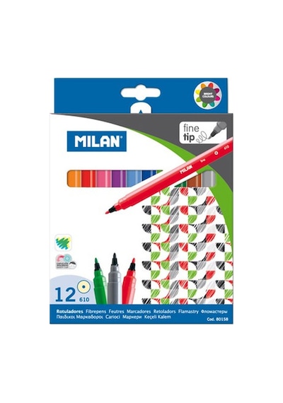 Milan Keçeli Kalem 12'li Kutu M80158