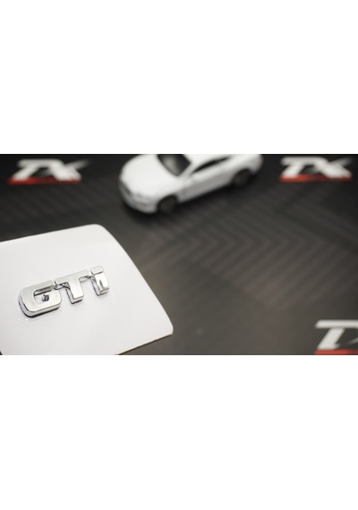 Volkswagen Golf Gti Bagaj 3M 3D Krom Abs Yazı Logo Amblem