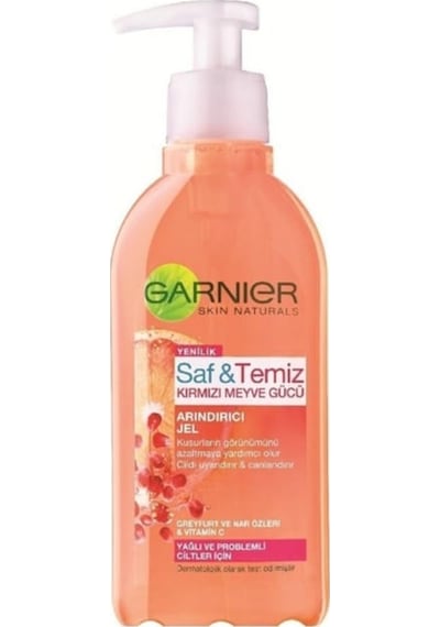 Garnier Saf Temiz Kırmızı Meyve Temizleme Jeli 200 ML