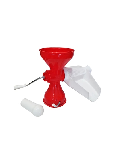 Plastik Süzgeçli - Hazneli Salça Makinesi Metal Kollu Ev Yapımı Firesiz Pratik Kullanım Brkt-312007