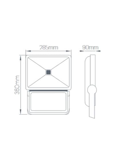Lamptime 70 W Led Projektör Cob Beyaz Işık 250607