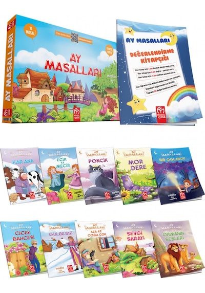 Model Yayınları Ay Masalları Hikaye Serisi Seti