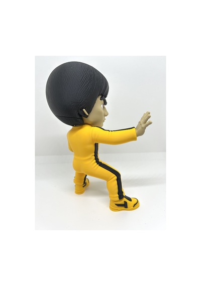 Bruce Lee Figür 20cm-3d Baskı-kolleksiyonluk Biblo