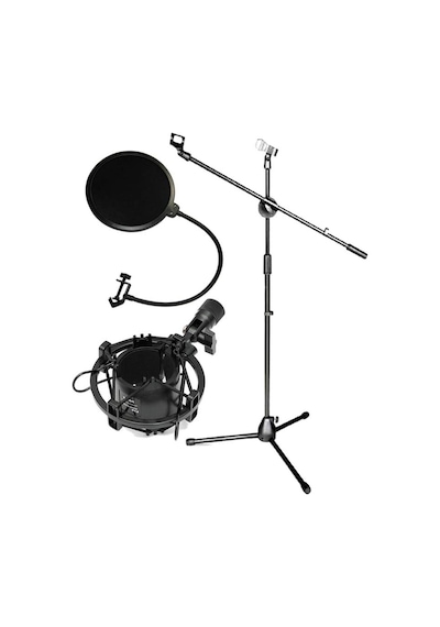 Lastvoice Ms06 Mikrofon Standı Shock Mount Pop Filter Set