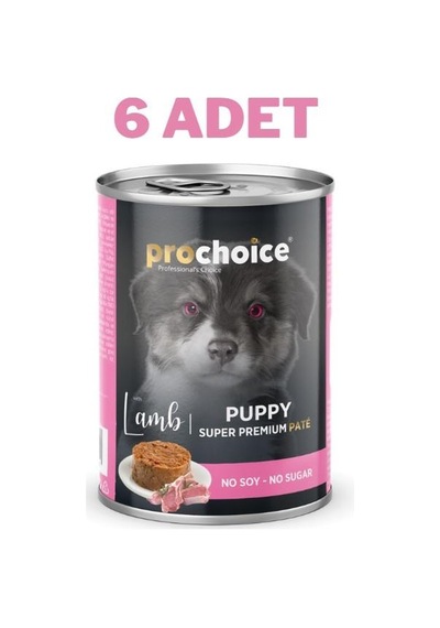 Prochoice Puppy Lamb Pate Yavru Köpek Konservesi 6x400 Gr