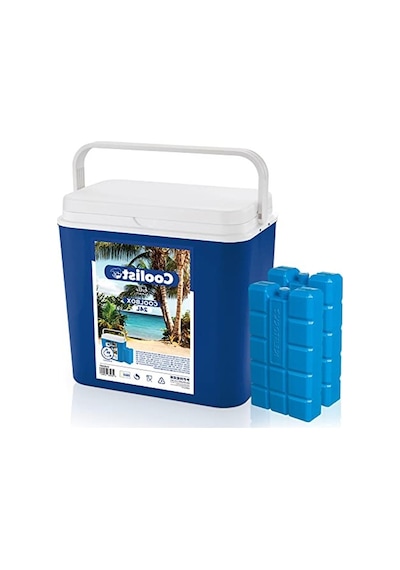 24 Litre Kapasiteli Buzluk, 400gr. Buz Kaseti İle İkili Set