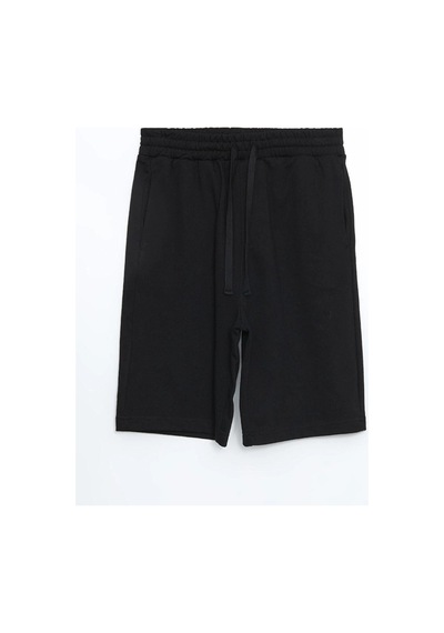 Lc Waikiki Xsıde Rahat Kalıp Erkek Bermuda Şort New Black
