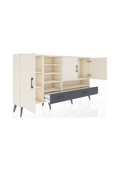 Arges Konsol 8 Raflı 2 Çekmeceli 3 Kapaklı 176x30x99 Aytaşı-aytaşı/antrasit Aytası/antrasıt - Aytası Arges Konsol 8 Raflı 2 Çekmeceli 3 Kapaklı 176x30x99 Aytaşı-aytaşı/antrasit Aytası/antrasıt - Aytası