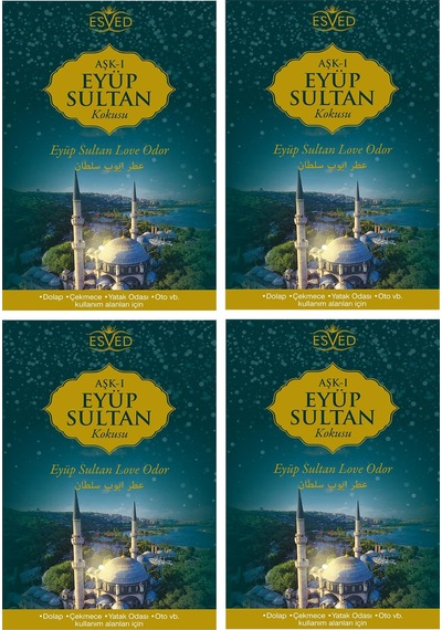 Dolap Ve Çekmece Kokusu Eyüp Sultan Kokusu - 4 Adet