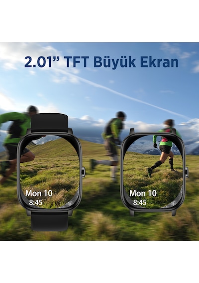 Bix SW03 2.01" Akıllı Saat (Distribütör Garantili)