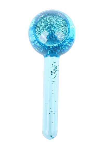Mavi 1 Adet Ice Globes Buz Küresi Leke Önleyici Cilt Sakinleştirici Soğuk Masaj Ve Terapi Topu Karışık