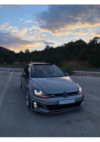 Autogp Vw Golf 7 Gti Ön Tampon Ve Panjur Seti 7,5 Model 2012+