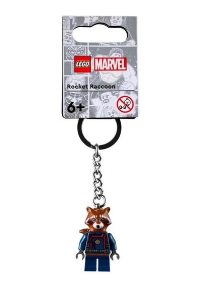 Lego Super Heroes 854296 Rocket Raccoon Key Chain