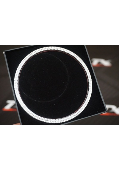 Porsche Direksiyon Logo Kristal Taş Çerçeve Krom Metal (528097644)
