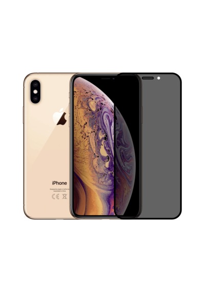 Safeus Tam Kaplayan Hayalet Parmak İzi Bırakmayan Safir Ekran Koruyucu Cam , Apple Uyumlu iPhone Xs Max İle