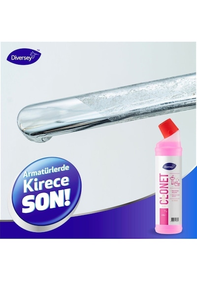 Diversey Taskı Clonet Extra 6'Lı Set Kireç Çözücü/Banyo Temizleyici