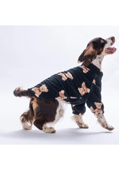 Pawstar 26754- Siyah Gentle Bruno Orta-büyük Irk Köpek Polar Sweatshirt
