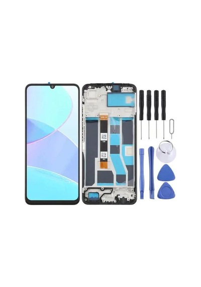 Çelik Pro Realme Uyumlu Rmx3834 Note 50 4g Ekran Lcd Dokunmatik Full Çıtalı